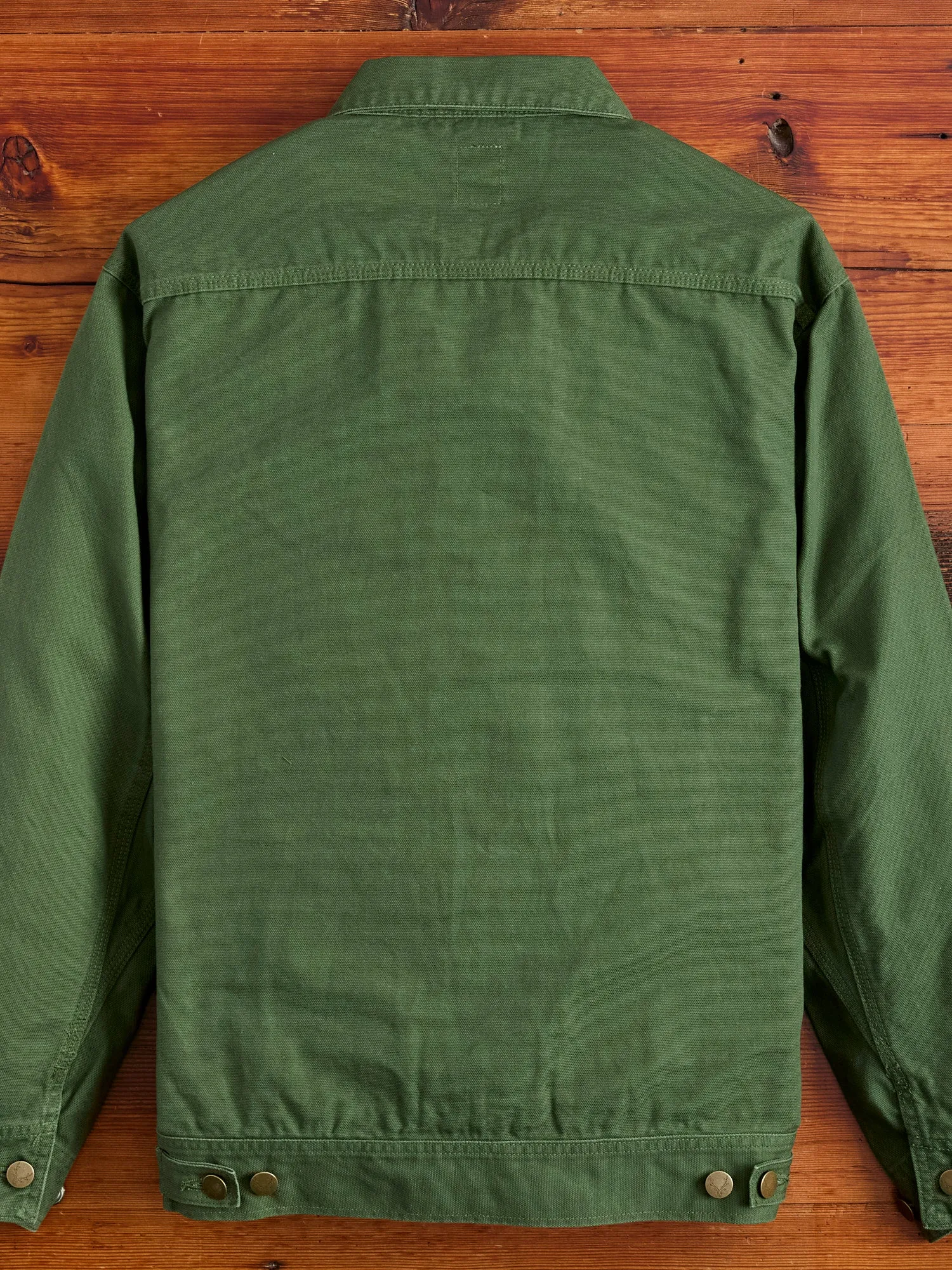 11.5oz Cotton Canvas Work Jacket in Moss Green