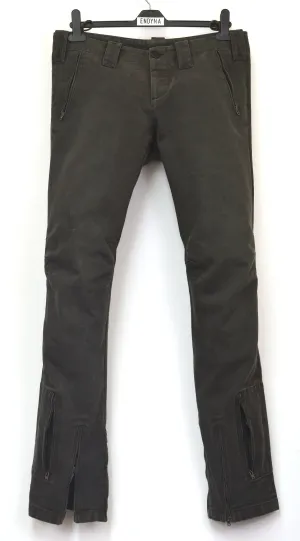 2005 Vintage Stretch Twill Biker Cargo Trousers