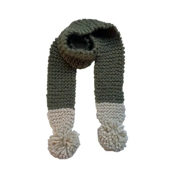 Acorn Kids: Traveller Chunky Scarf Khaki