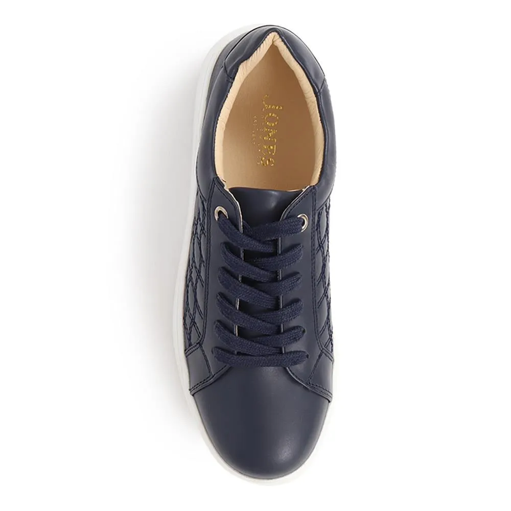 Allana Leather Lace-Up Trainers - ALLANA / 325 133