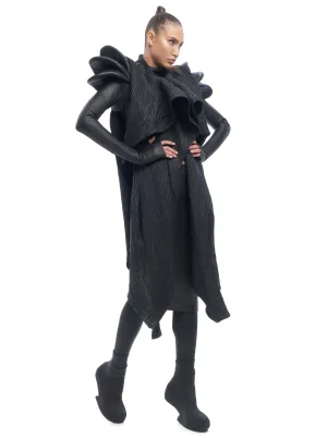 ARCEMIS - WOMEN'S LEATHER CAPE