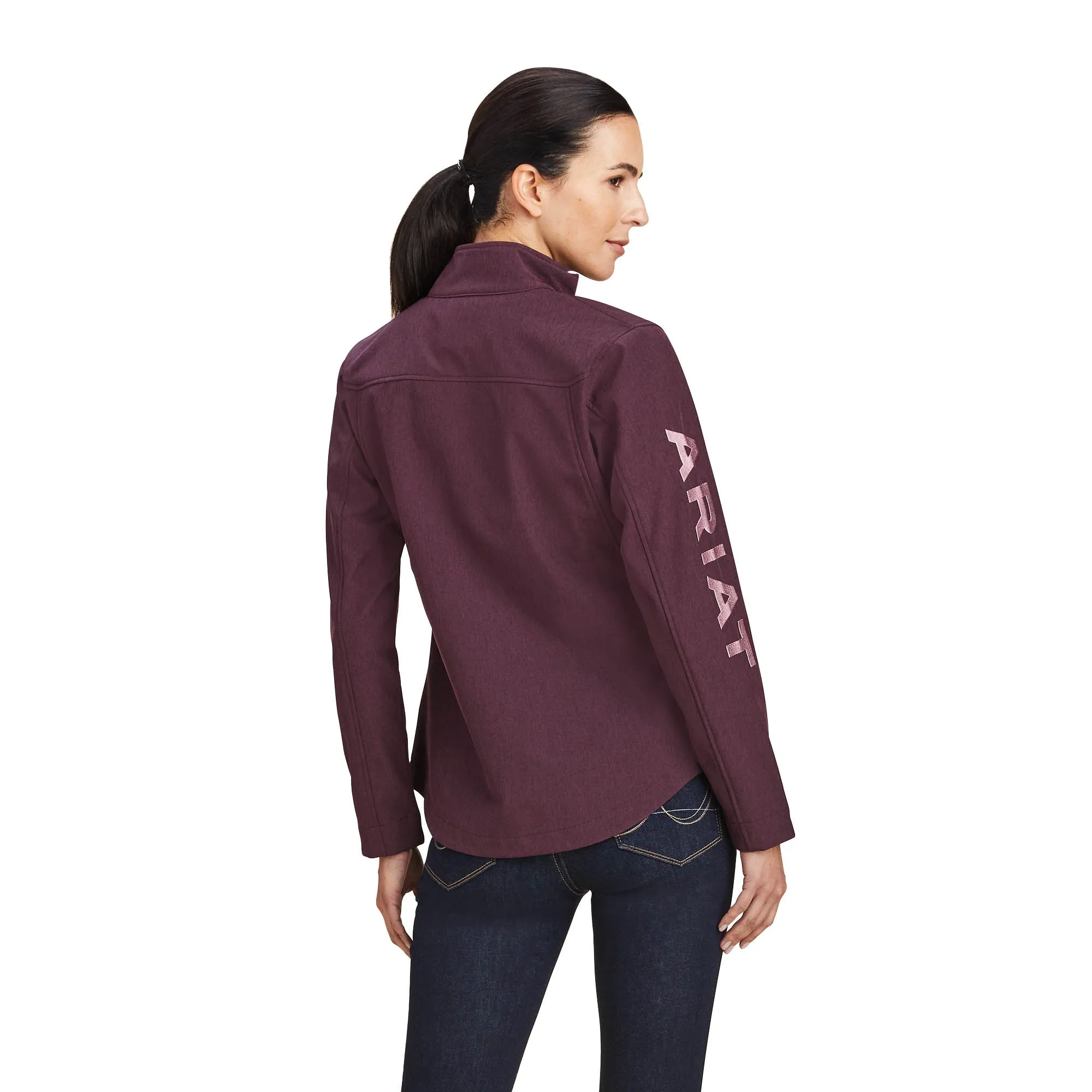 Ariat Team Softshell Jacket, Mulberry