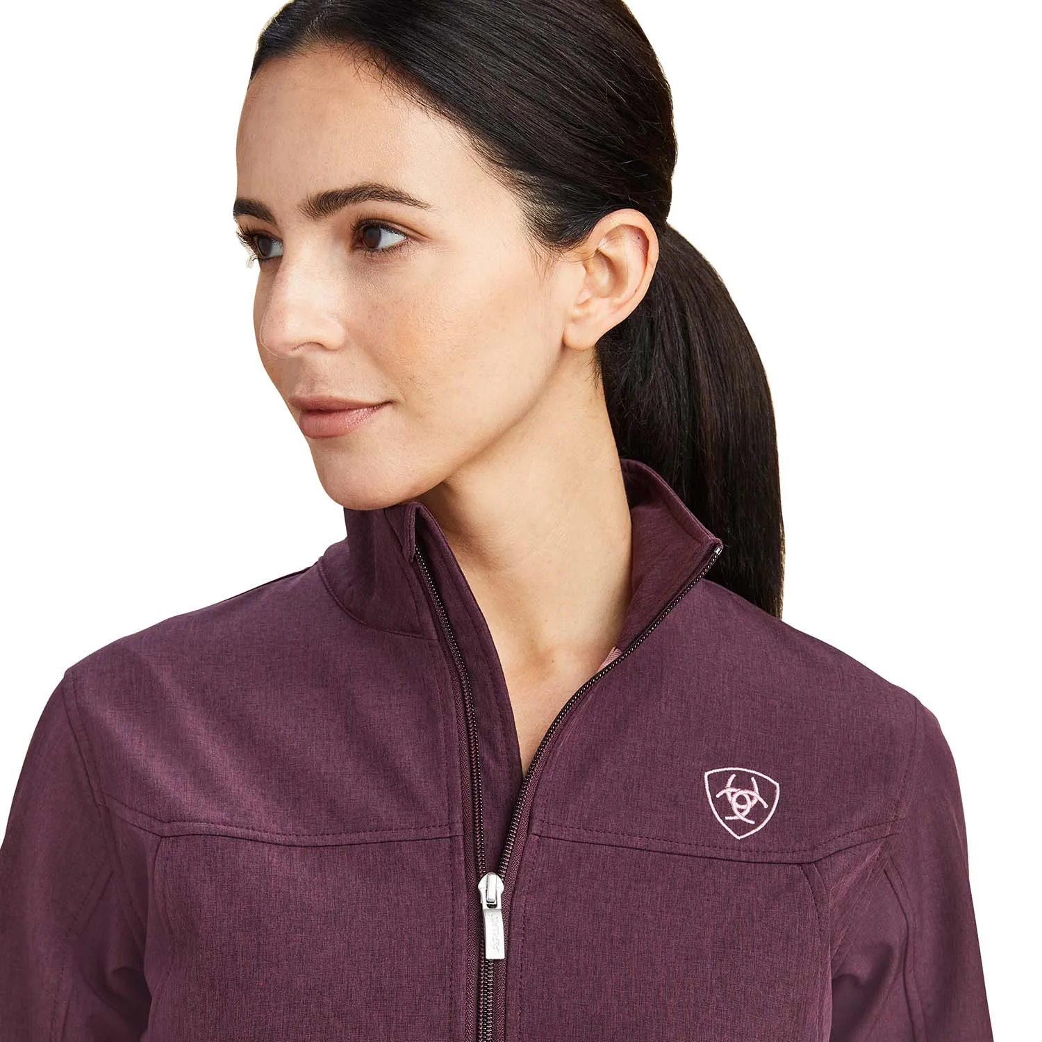 Ariat Team Softshell Jacket, Mulberry