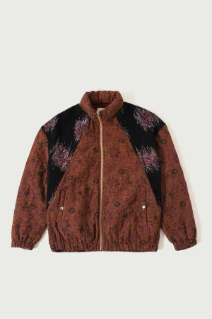 BLOCK PRINTED PUFFER JACKET