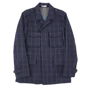 Boglioli Brushed Flannel Wool Field Jacket