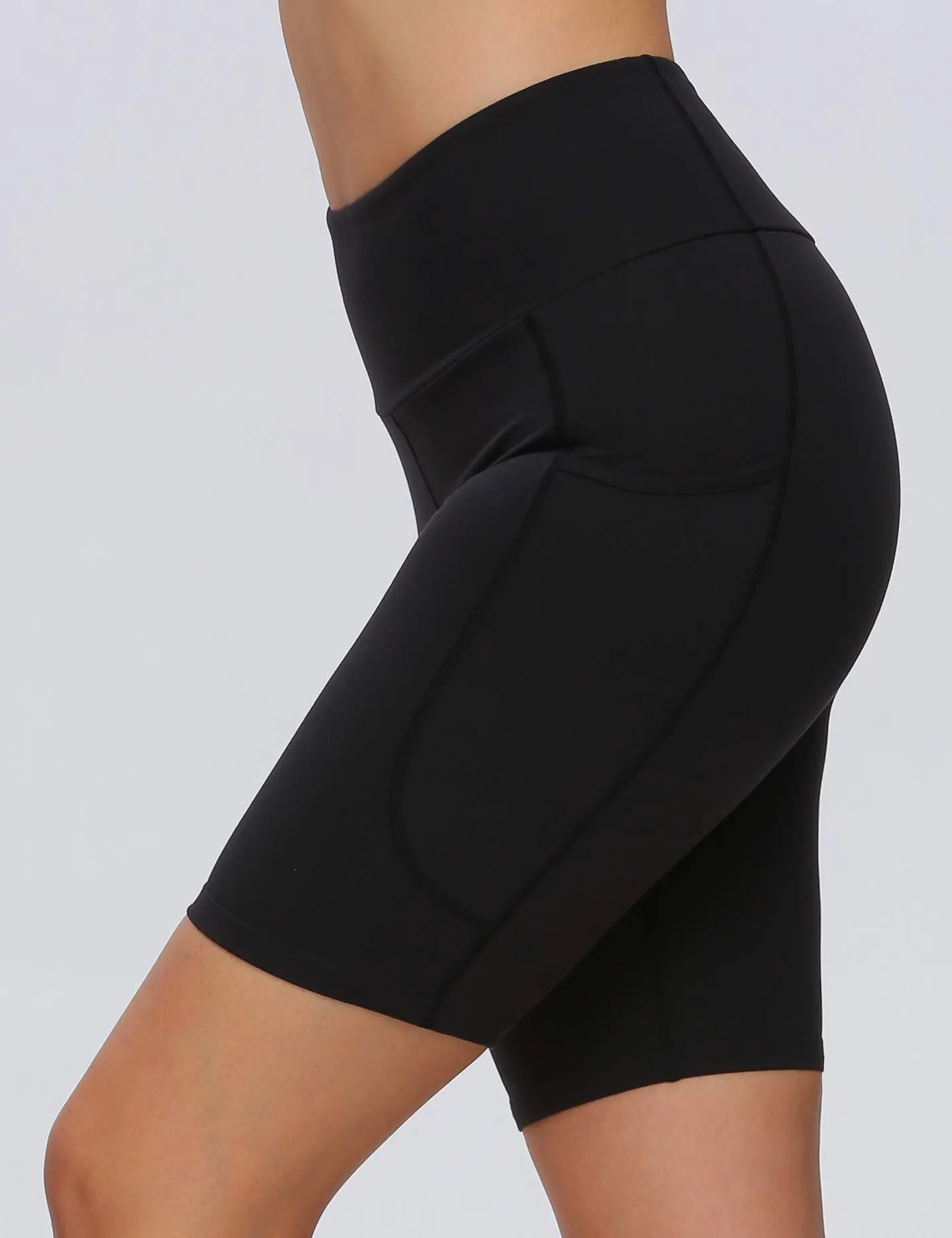 Buttery Soft Women's 8'' High Waist Workout Yoga Shorts