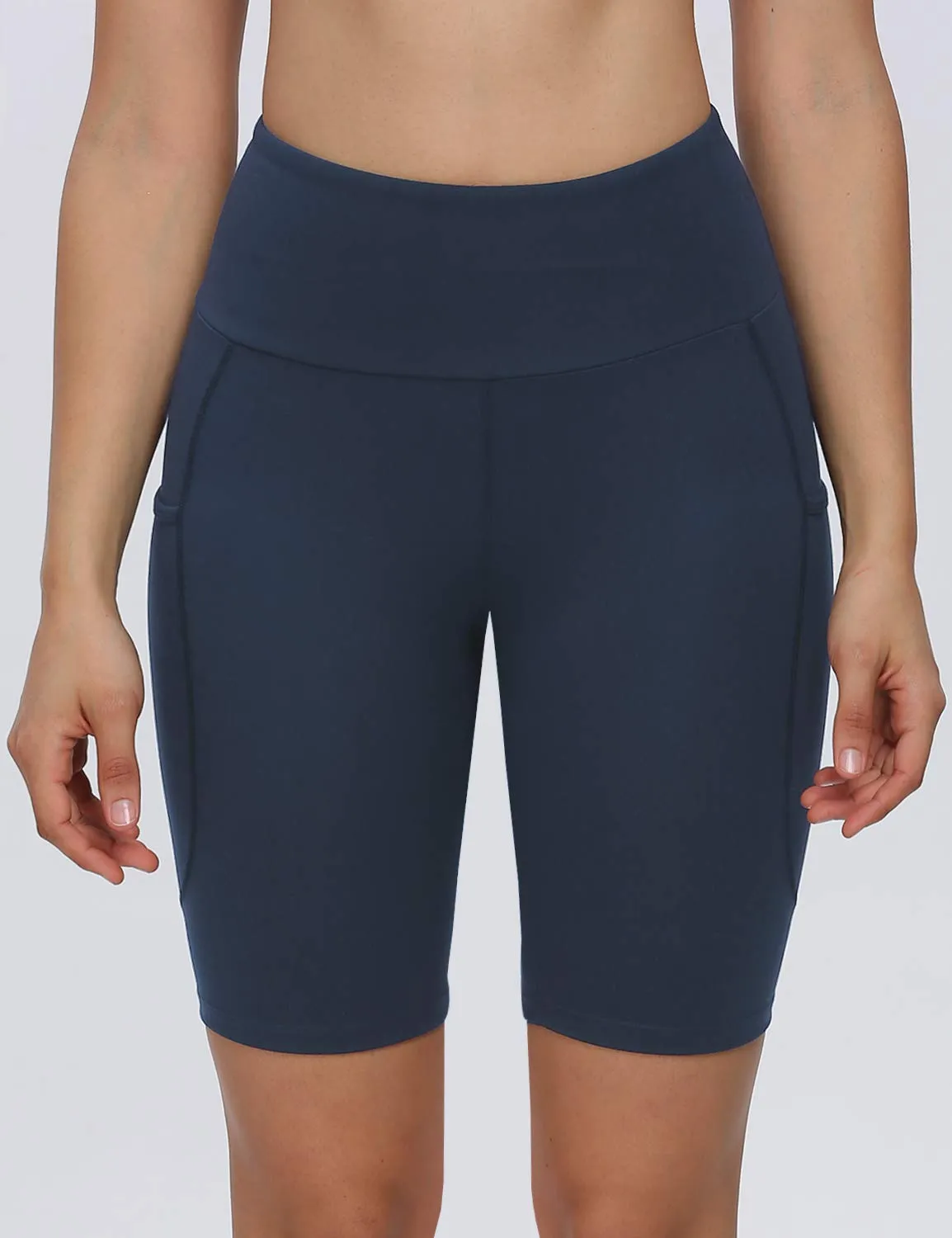 Buttery Soft Women's 8'' High Waist Workout Yoga Shorts