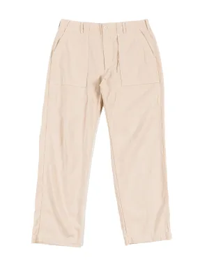 Engineered Garments Fatigue Pant Natural 6.5oz. Flat Twill