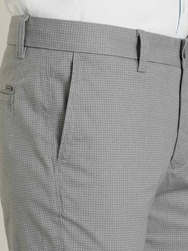 Men Brooklyn Fit Cotton Blend Trouser