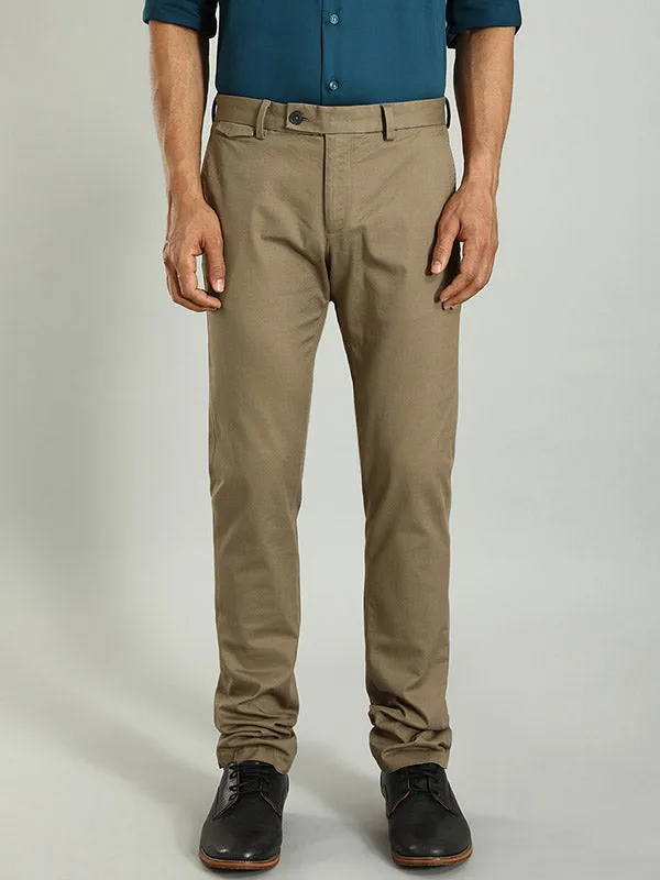 Men Brooklyn Fit Cotton Stretch Trouser