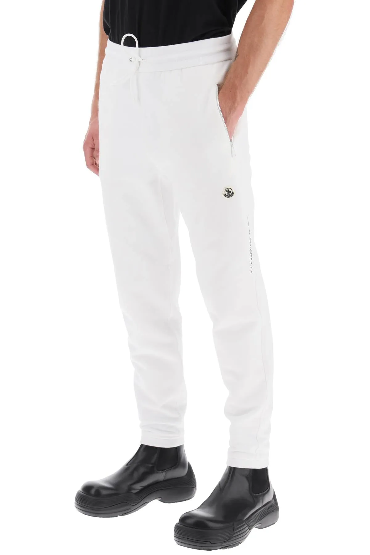 Moncler x fragment hiroshi fujiwara tapered cotton sweatpants