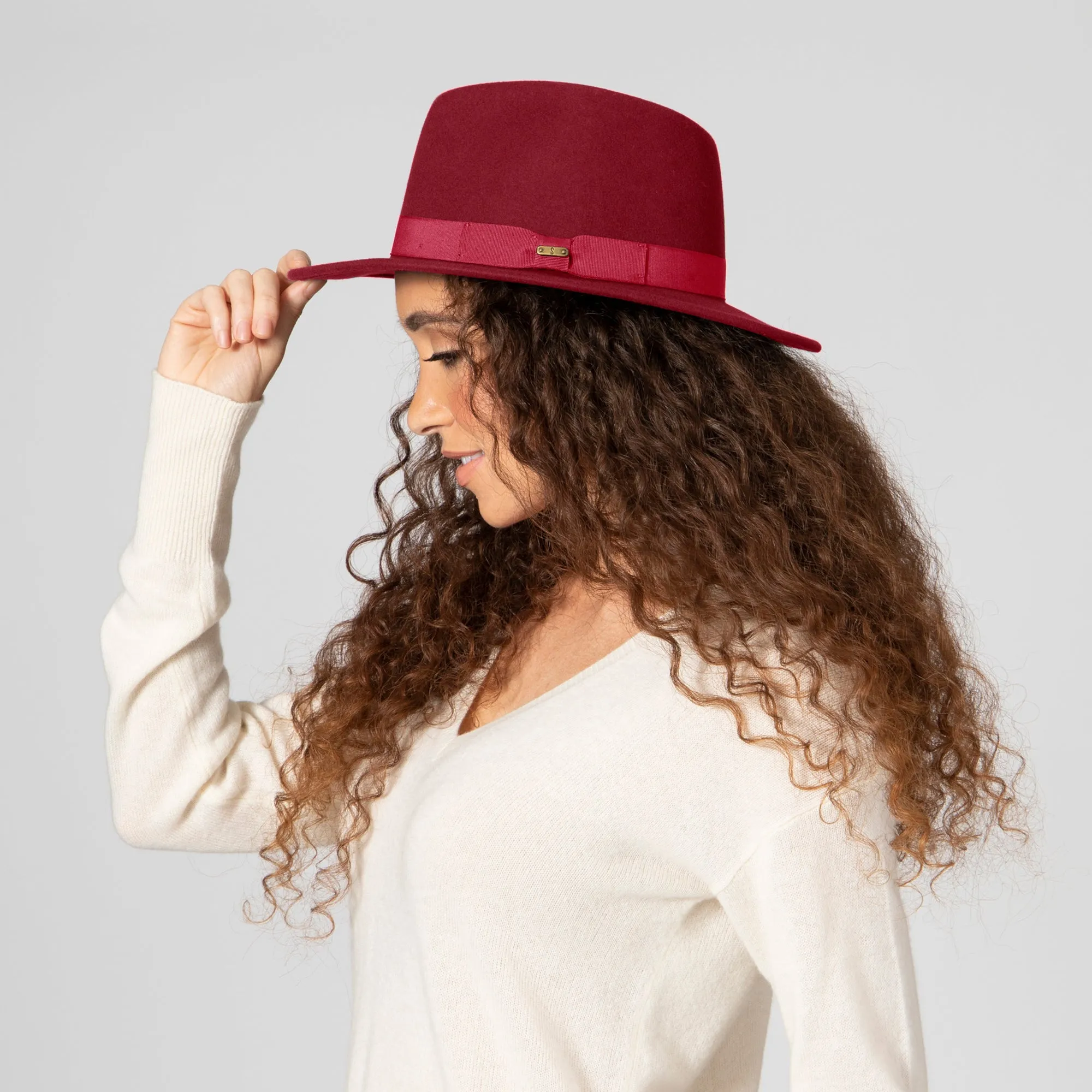 Myra - Women's Fedora With Bow