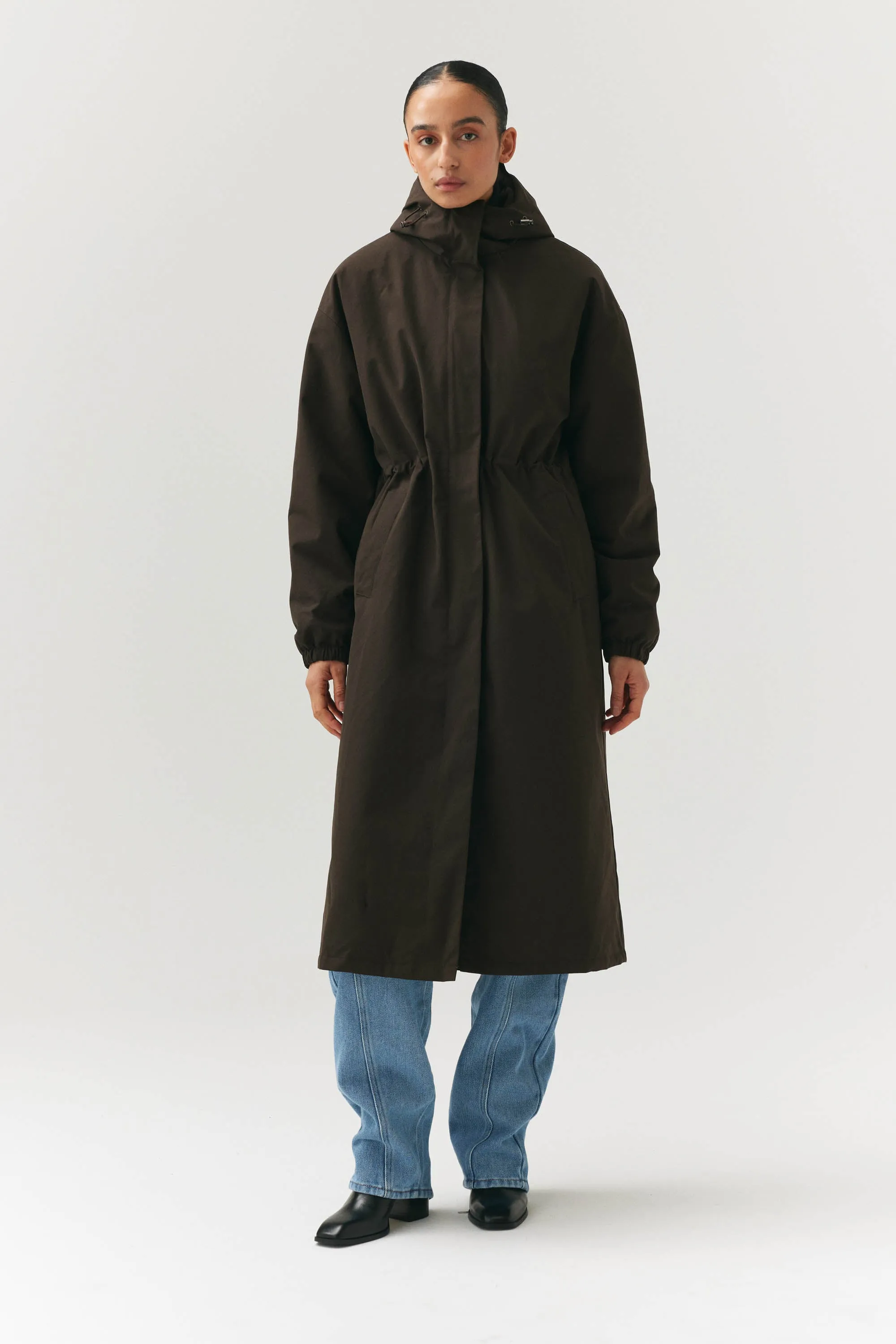 ROOMY LONG TUBE AW24 CHESTNUT