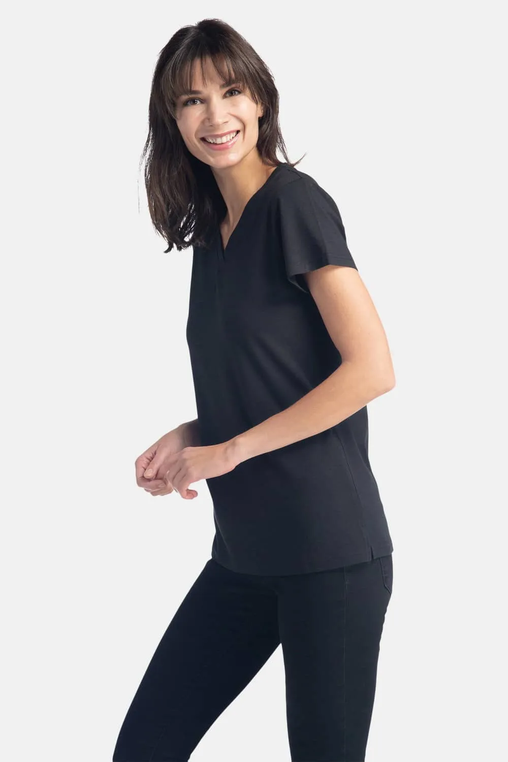 Women's Classic Fit EcoFabric™ V-Neck Tee